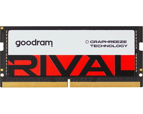 GoodRam Rival, SODIMM, DDR5, 32 GB, 5600 MHz, CL40 (GGEES5-56L40/32G)