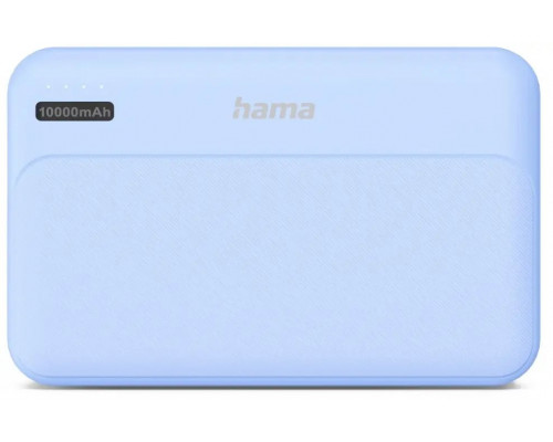 Hama HAMA Power pack pocket 10 10000 mAh 2X USB-A Blue