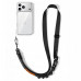 Tech-Protect TECH-PROTECT Rope crossbody Black/Orange