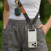 Tech-Protect TECH-PROTECT Rope crossbody Black/Orange