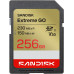 SD  SanDisk Extreme GO SDXC 256 GB UHS-I/U3 V30 (SDSDXGN-256G-GNCIN)