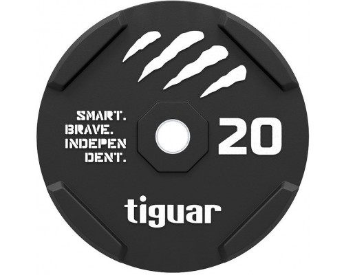 Tiguar Bumper gumowy black 20 kg (TI-WBRB02000)