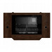 Gaming galds Lian Li DK07 Wood Brązowo-Black 148 cm x 87.7 cm