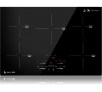 Amzchef Indukcyjna 80 cm do zabudow, 5 stref 9 stopni 9500 W (CE-FS-I95S-GFFDD01)