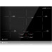 Amzchef Indukcyjna 80 cm do zabudow, 5 stref 9 stopni 9500 W (CE-FS-I95S-GFFDD01)