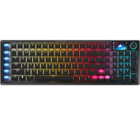Corsair Vanguard Air 99 Bezklawiatura gamingowa, optyczno-mechaniczna, Low Profile, 8K Polling, układ niemiecki - Black (CH-91HA01B-DE)