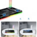 JYS Station chłodwith ąca JYS-SDM003-V2 LED RGB with  łaforwarką na 2 pady, 4x USB i standiem for Steam Machine (SB11945)