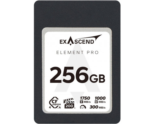 SD  ExAscend Element Pro Cfexpress 4.0 A 256GB (EXPC4EP256GB)