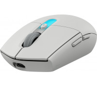 Logitech G G305 X SUPERLIGHT - - optyczna - 6 przycisków - bezprzewodowa, przewodowa - 2.4 GHz, Bluetooth, USB-C - Odbiornik USB LIGHTSPEED - biała (910-007748)