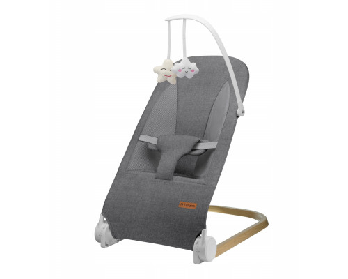 Little Dutch Leżaczek bujaczek Moon 50 Grey (TN-MOON 50 GREY)