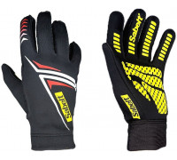 Sabelt G34 Sim Gloves rękawice wyścigowe, fortykowe, silikonowa dłoń, 216-223mm obwód - cwith arny, S (00319-02-02-BLK-S)