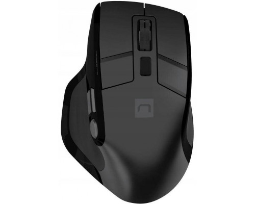 Natec Mouse | Jaguar Pro | Wireless | 2.4 GHz, Bluetooth | Black (NMY-2292)
