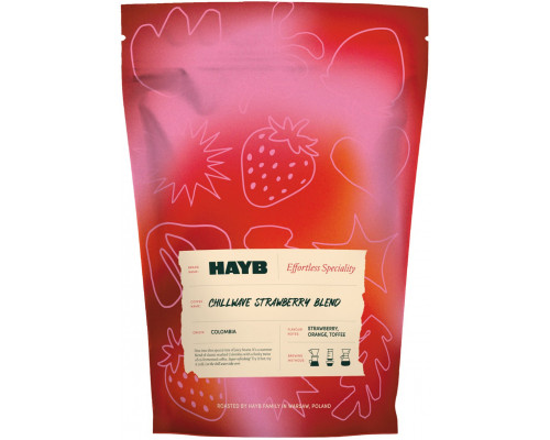 HAYB - kawa ziarnista Kolumbia Chillwave Strawberry Blend Filter 250 g (2101015632)