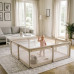 King Kids Kidwell kojec Fanko beige 180x200cm (Ż-KIDW-KO-01-26)