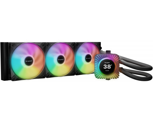 be quiet! Be quiet! LIGHT LOOP IO LCD | 360mm Procesor Chłodnica cieczy all-in-one 12 cm Black 1 szt. (BW032)