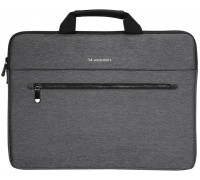 Wozinsky Na laptop WTL-15 15.6" z rączką i metalowym zamkiem - gray (5907769388583)