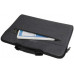Wozinsky Na laptop WTL-15 15.6" z rączką i metalowym zamkiem - gray (5907769388583)
