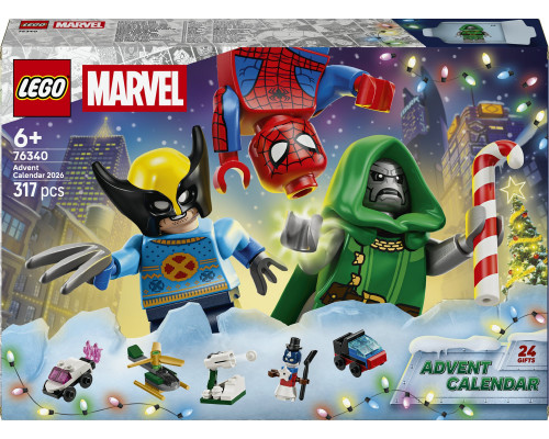 LEGO Marvel Kalendarz adwentowy na 2026 rok (76340)