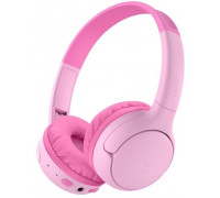 Belkin   przewodowy i bezprzewodowy Opaska na głowę Pink (AUD012HQPK)