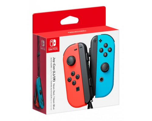 Pad Joy-Con (L)/(R) Neon Red/Neon Blue Red, Cyjan Bluetooth Gamepad Analogowa/Cyfrowa Switch (10019744)