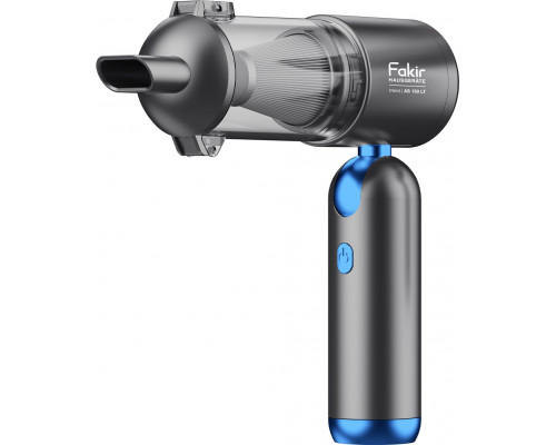 Fakir AS 150 LT (anthracite/blue) 4in1 multifunction Cordless Handheld Vacuum Cleaner (vacuuming inflating blowing and vacu (2993003)
