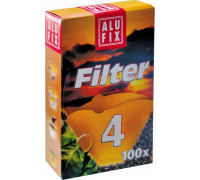 Alufix Coffee filters r. 4 100pcs.