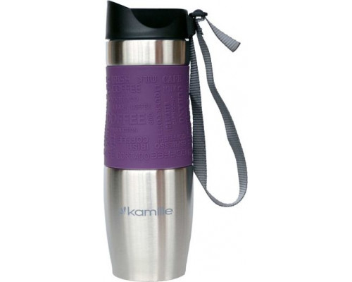 Kamille Thermal mug KM-2051 480ml purple