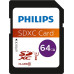 SD  Philips SDXC 64 GB Class 10 UHS-I/U1 V10 (FM64SD55B/10)
