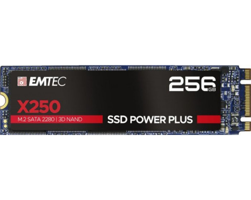 SSD 256GB SSD Emtec X250 256GB M.2 2280 SATA III (ECSSD256GX250)