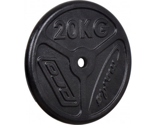 Marbo Sport Standard iron discs slim 20 kg MW-O20-slim -