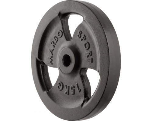 Marbo Sport Standard tri grip discs 15 kg MW-O15-kier -
