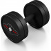 Marbo Sport Steel Rubber Dumbbell 12,5 kg -