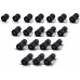 Marbo Sport Steel Rubber Dumbbell 12,5 kg -