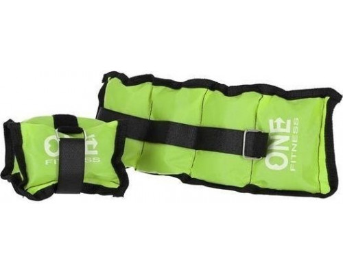 One Fitness Svari WW01 Zaļi 2x 0.7kg