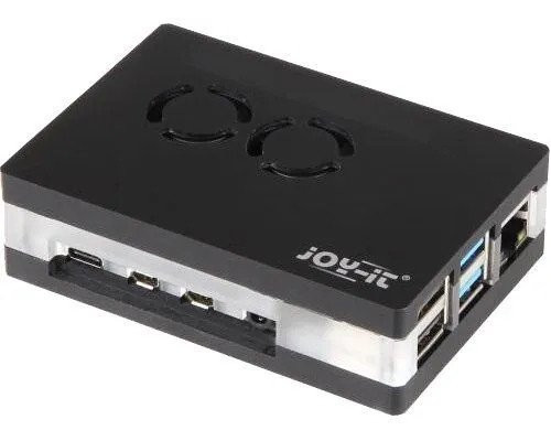 Komputer Raspberry Pi Raspberry Pi 4B Acryl Duallüfter Gehäuse