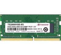 Transcend SODIMM, DDR4, 8 GB, 2666 MHz, CL19 (TS2666HSB-8G)