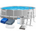 Intex Swimming pool rack 457x122cm + pompa (26726GN)