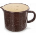 Orion KUBEK EMALIOWANY Z MIARKĄ 1.2L 12cm BRĄZOWY RETRO ORION 113164 Orion KUBEK EMALIOWANY Z MIARKĄ 1.2L 12cm BRĄZOWY RETRO ORION 113164
