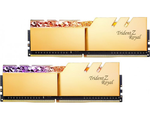 G.Skill Trident Z Royal, DDR4, 32 GB, 3600MHz, CL16 (F4-3600C16D-32GTRGC)