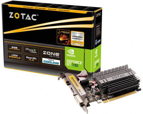 *GT730 Zotac GeForce GT 730 Zone 2GB DDR3 (ZT-71113-20L)
