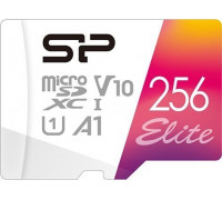 SD  Silicon Power Elite MicroSDXC 256 GB Class 10 UHS-I/U1 A1 V10 (SP256GBSTXBV1V20SP)