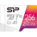 SD  Silicon Power Elite MicroSDXC 256 GB Class 10 UHS-I/U1 A1 V10 (SP256GBSTXBV1V20SP)