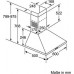 Bosch Bosch DWP66BC50 series - 2, extractor hood (stainless steel)