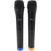 Media-Tech ACCENT PRO - Dwa mikrofony bezprzewodowe z odbiornikiem USB do głośnika z funkcją karaoke