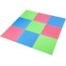 One Fitness Aizsargsegums MP10 180 cm x 180 cm x 1 cm daudzkrāsains
