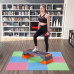 One Fitness Aizsargsegums MP10 180 cm x 180 cm x 1 cm daudzkrāsains