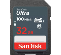 SD  SanDisk Ultra SDHC 32 GB Class 10 UHS-I/U1  (SDSDUNR-032G-GN3IN)