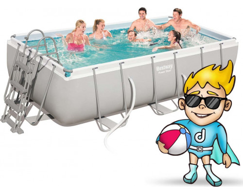Bestway Swimming pool rack Power Steel 404x201cm 10w1 (56442)