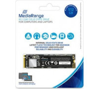 SSD 512GB SSD MediaRange 512GB M.2 2280 PCI-E x4 Gen3.1 NVMe (MR1032)