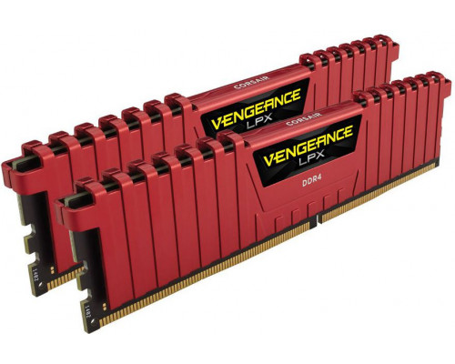 Corsair Vengeance LPX, DDR4, 16 GB, 2400MHz, CL16 (CMK16GX4M2A2400C16R)